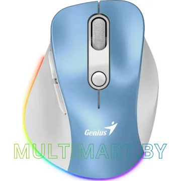 Мышь Genius Ergo 9000S Pro (голубой)